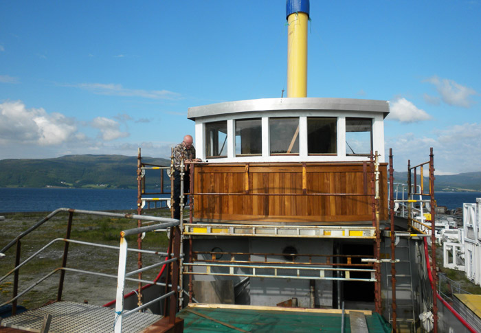 Restoration of the superstructure